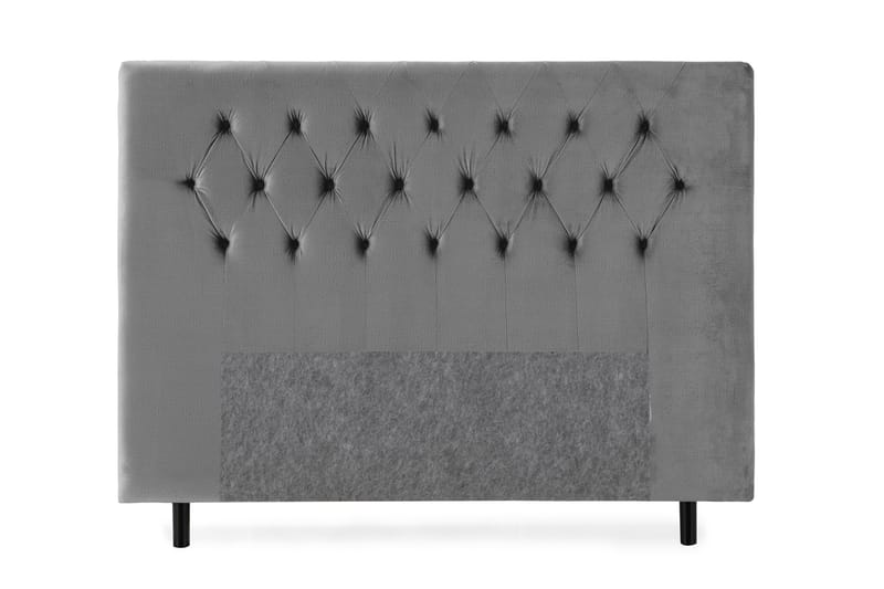 Royal Velvet Sänggavel 180 cm - Mörkgrå - Möbler - Säng - Sängtillbehör & sänggavel - Sänggavlar & huvudgavlar