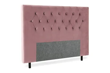 Royal Velvet Sänggavel 180 cm - Rosa - Möbler - Säng - Sängtillbehör & sänggavel - Sänggavlar & huvudgavlar