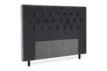 Royal Velvet Sänggavel 180 cm - Svart - Möbler - Säng - Sängtillbehör & sänggavel - Sänggavlar & huvudgavlar