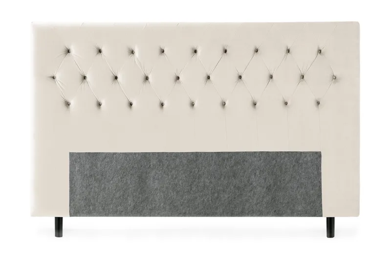 Royal Velvet Sänggavel 210 cm - Beige - Möbler - Säng - Sängtillbehör & sänggavel - Sänggavlar & huvudgavlar