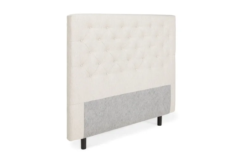 Sänggavel 140 cm Djuphäftad - Beige - Möbler - Säng - Sängtillbehör & sänggavel - Sänggavlar & huvudgavlar