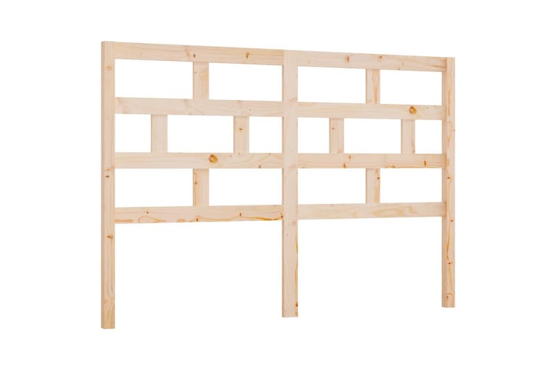Sänggavel 141x4x100 cm massiv furu - Brun - Möbler - Säng - Sängtillbehör & sänggavel - Sänggavlar & huvudgavlar