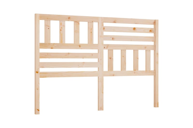 Sänggavel 166x4x100 cm massiv furu - Brun - Möbler - Säng - Sängtillbehör & sänggavel - Sänggavlar & huvudgavlar
