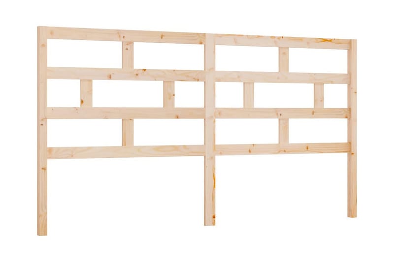 Sänggavel 186x4x100 cm massiv furu - Brun - Möbler - Säng - Sängtillbehör & sänggavel - Sänggavlar & huvudgavlar