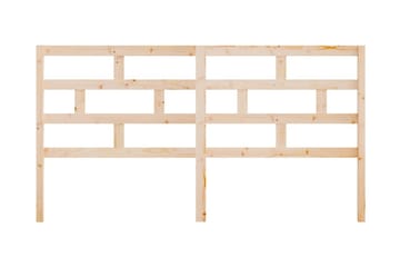 Sänggavel 206x4x100 cm massiv furu