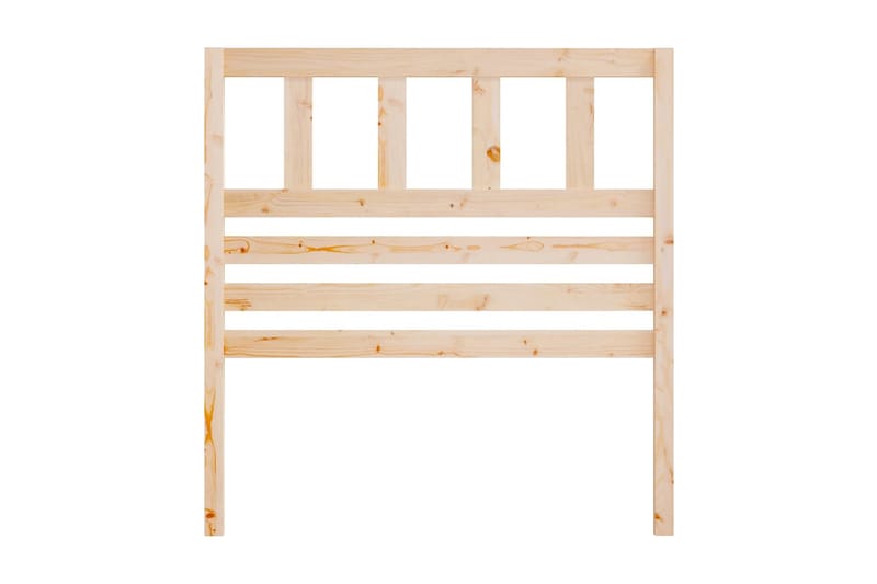 Sänggavel 81x4x100 cm massiv furu - Brun - Möbler - Säng - Sängtillbehör & sänggavel - Sänggavlar & huvudgavlar