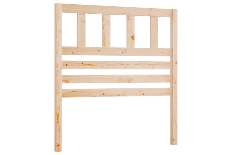 Sänggavel 81x4x100 cm massiv furu - Brun - Möbler - Säng - Sängtillbehör & sänggavel - Sänggavlar & huvudgavlar
