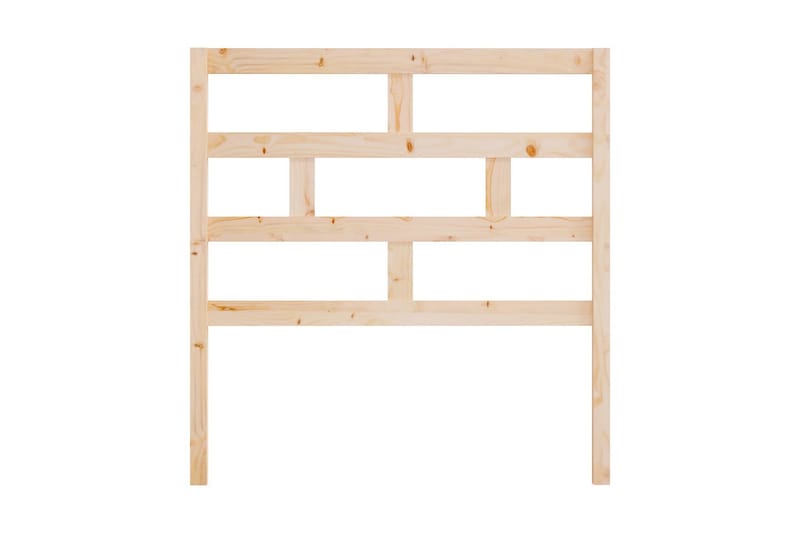 Sänggavel 96x4x100 cm massiv furu - Brun - Möbler - Säng - Sängtillbehör & sänggavel - Sänggavlar & huvudgavlar