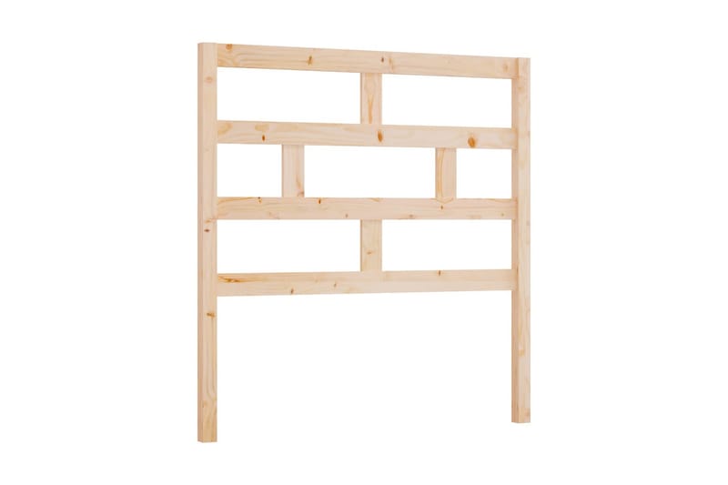 Sänggavel 96x4x100 cm massiv furu - Brun - Möbler - Säng - Sängtillbehör & sänggavel - Sänggavlar & huvudgavlar
