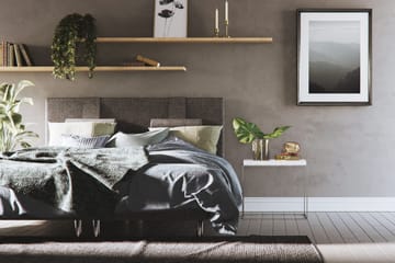 Sänggavel Basic Home Dream Lyx Sänggavel 160 cm Svart 160 cm - Möbler - Säng - Sängtillbehör & sänggavel - Sänggavlar & huvudgavlar