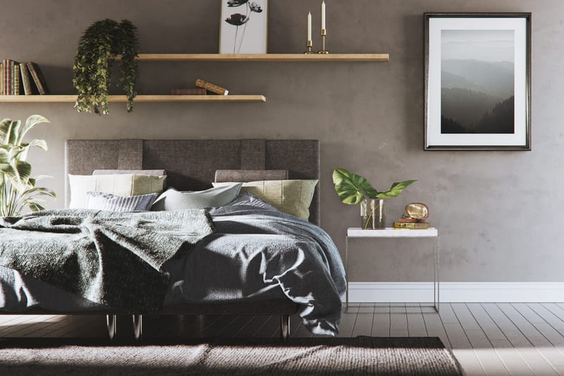 Sänggavel Basic Home Dream Lyx Sänggavel 160 cm Svart 160 cm - Möbler - Säng - Sängtillbehör & sänggavel - Sänggavlar & huvudgavlar