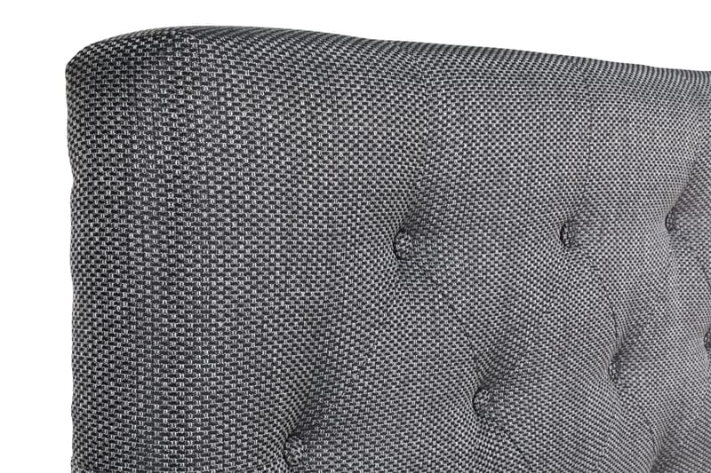 Sänggavel Djuphäftad 180 cm - Mörkgrå - Möbler - Säng - Sängtillbehör & sänggavel - Sänggavlar & huvudgavlar