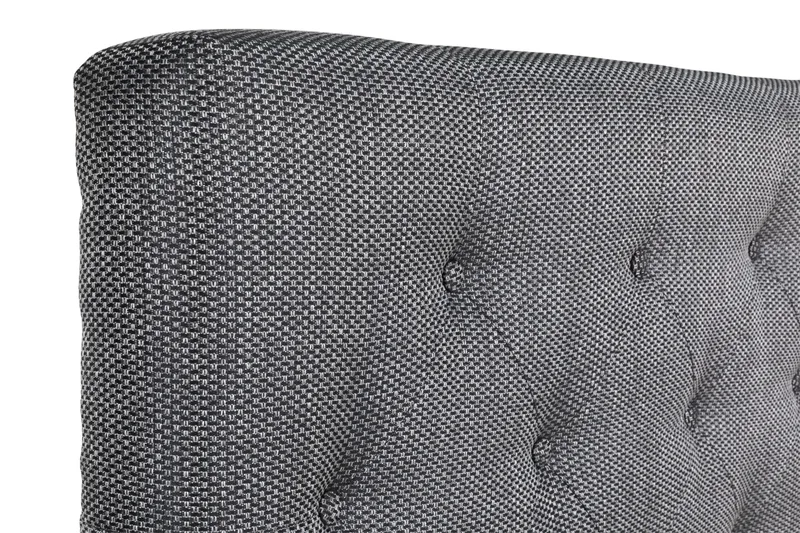 Sänggavel Djuphäftad 180 cm - Mörkgrå - Möbler - Säng - Sängtillbehör & sänggavel - Sänggavlar & huvudgavlar