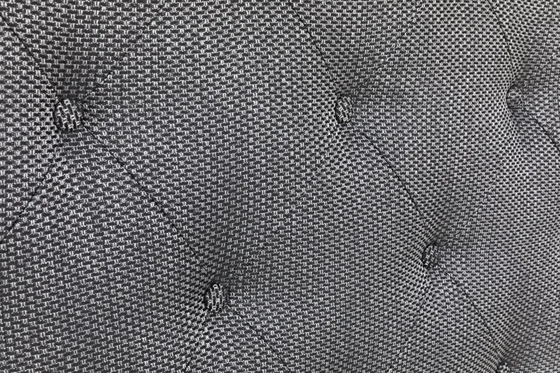 Sänggavel Djuphäftad 180 cm - Mörkgrå - Möbler - Säng - Sängtillbehör & sänggavel - Sänggavlar & huvudgavlar