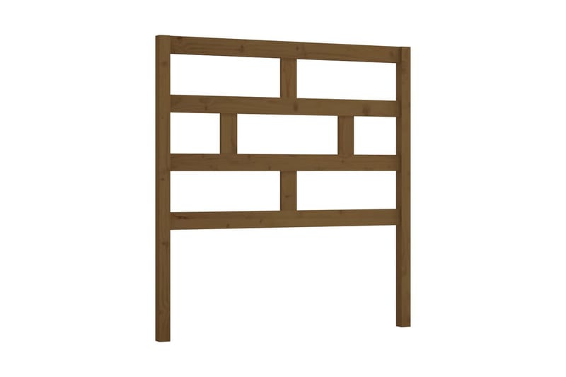 Sänggavel honungsbrun 96x4x100 cm massiv furu - Honung - Möbler - Säng - Sängtillbehör & sänggavel - Sänggavlar & huvudgavlar