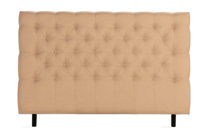 Scarlett Djuphäftad gavel 160 - Beige - Möbler - Säng - Sängtillbehör & sänggavel - Sänggavlar & huvudgavlar