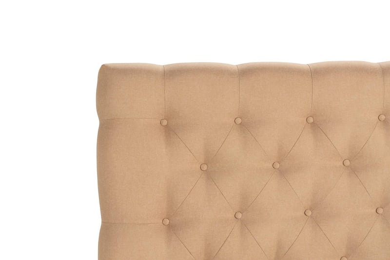 Scarlett Djuphäftad gavel 160 - Beige - Möbler - Säng - Sängtillbehör & sänggavel - Sänggavlar & huvudgavlar