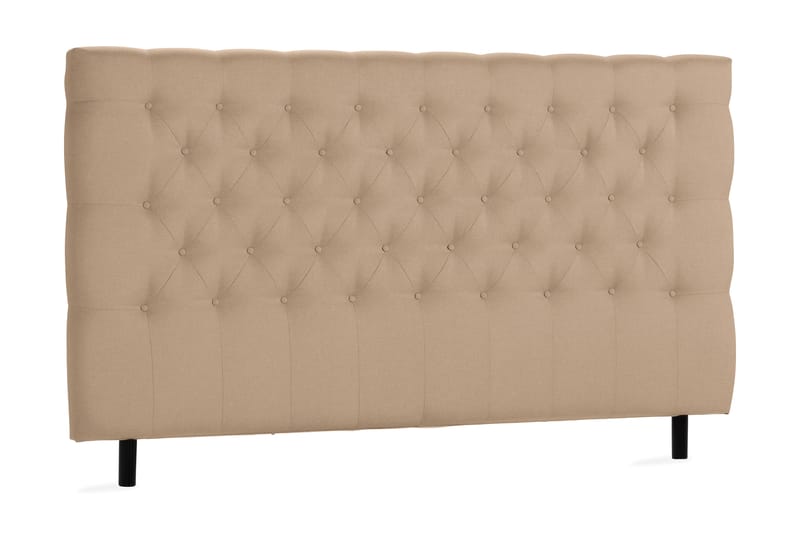 Scarlett Djuphäftad gavel 210 - Beige - Möbler - Säng - Sängtillbehör & sänggavel - Sänggavlar & huvudgavlar