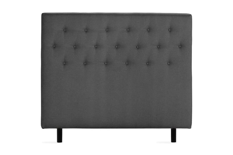 Scarlett Knappad gavel 120 - Mörkgrå - Möbler - Säng - Sängtillbehör & sänggavel - Sänggavlar & huvudgavlar