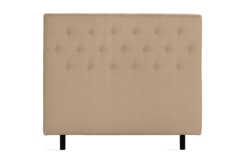 Scarlett Knappad gavel 140 - Beige - Möbler - Säng - Sängtillbehör & sänggavel - Sänggavlar & huvudgavlar