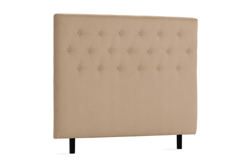 Scarlett Knappad gavel 140 - Beige - Möbler - Säng - Sängtillbehör & sänggavel - Sänggavlar & huvudgavlar