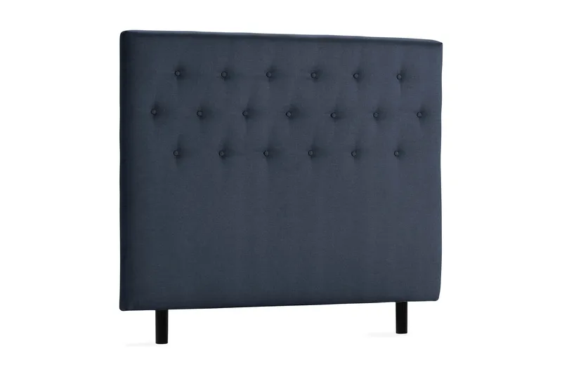 Scarlett Knappad gavel 140 - Blå - Möbler - Säng - Sängtillbehör & sänggavel - Sänggavlar & huvudgavlar