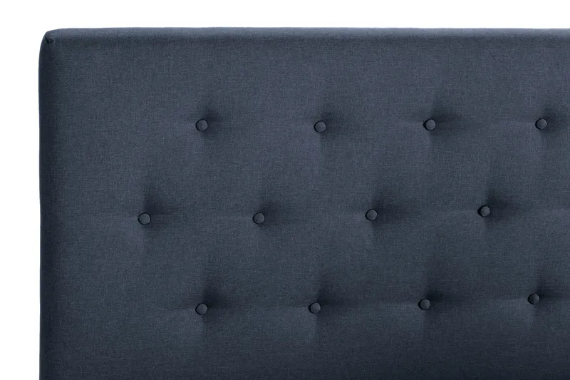 Scarlett Knappad gavel 140 - Blå - Möbler - Säng - Sängtillbehör & sänggavel - Sänggavlar & huvudgavlar