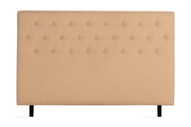 Scarlett Knappad gavel 160 - Beige - Möbler - Säng - Sängtillbehör & sänggavel - Sänggavlar & huvudgavlar