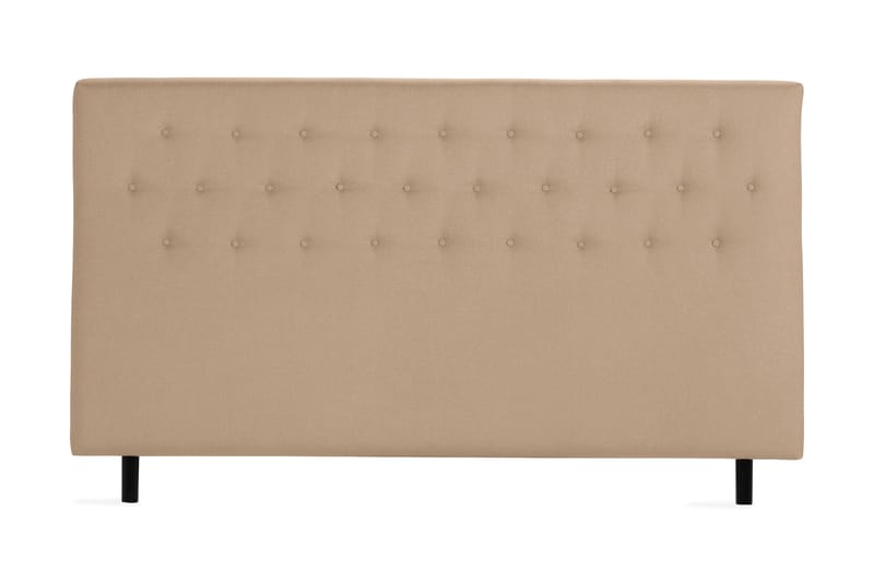 Scarlett Knappad gavel 180 - Beige - Möbler - Säng - Sängtillbehör & sänggavel - Sänggavlar & huvudgavlar