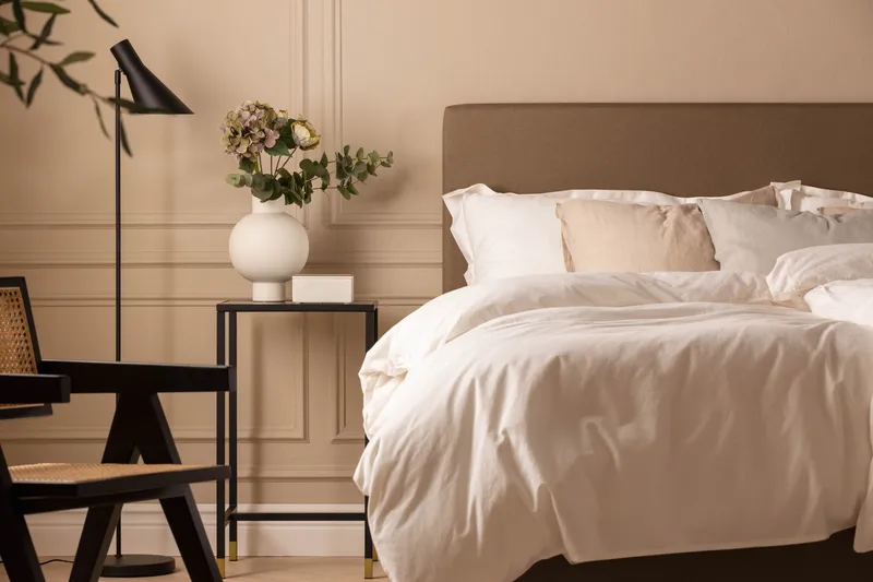 Scarlett Knappad gavel 90 - Brun - Möbler - Säng - Sängtillbehör & sänggavel - Sänggavlar & huvudgavlar