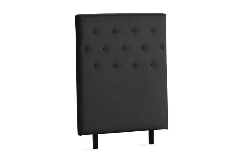 Scarlett Knappad gavel 90 - Svart - Möbler - Säng - Sängtillbehör & sänggavel - Sänggavlar & huvudgavlar