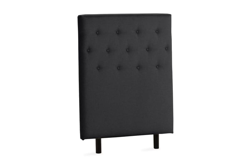 Scarlett Knappad gavel 90 - Svart - Möbler - Säng - Sängtillbehör & sänggavel - Sänggavlar & huvudgavlar