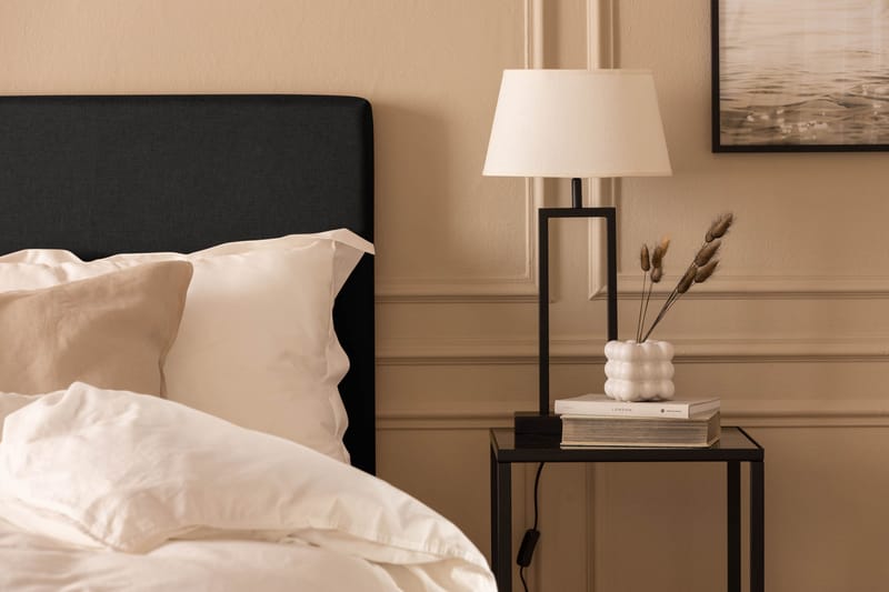 Scarlett Knappad gavel 90 - Svart - Möbler - Säng - Sängtillbehör & sänggavel - Sänggavlar & huvudgavlar