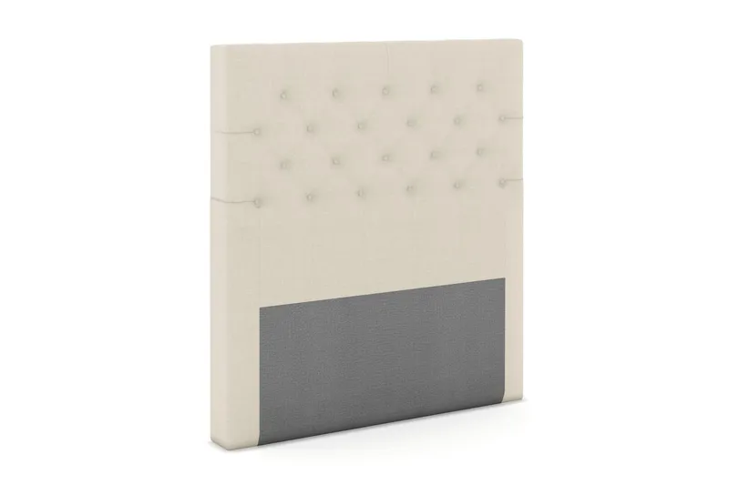 Select Djuphäftad Sänggavel 120 cm - Beige - Möbler - Säng - Sängtillbehör & sänggavel - Sänggavlar & huvudgavlar