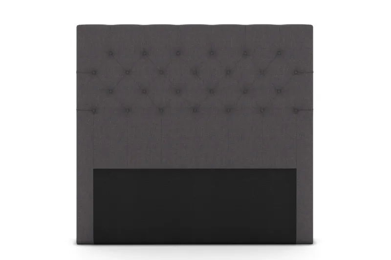 Select Djuphäftad Sänggavel 160 cm - Mörkgrå - Möbler - Säng - Sängtillbehör & sänggavel - Sänggavlar & huvudgavlar