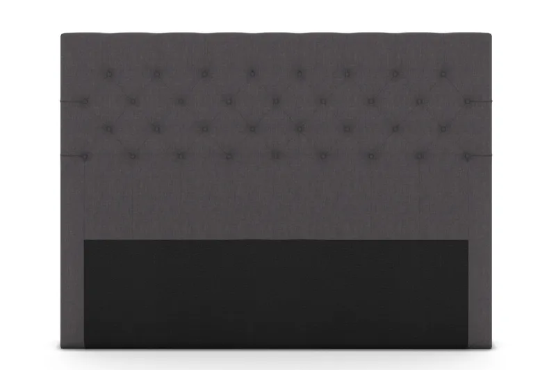 Select Djuphäftad Sänggavel 180 cm - Mörkgrå - Möbler - Säng - Sängtillbehör & sänggavel - Sänggavlar & huvudgavlar