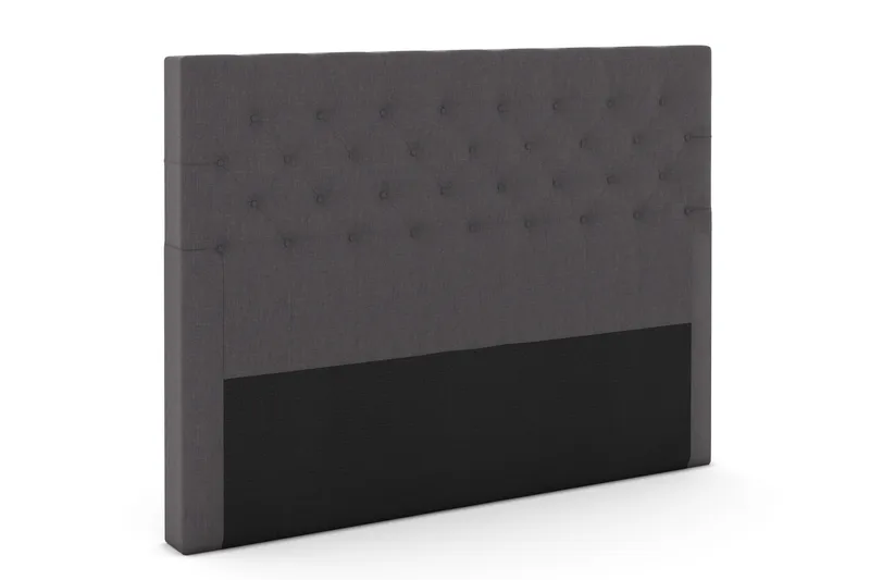 Select Djuphäftad Sänggavel 210 cm - Mörkgrå - Möbler - Säng - Sängtillbehör & sänggavel - Sänggavlar & huvudgavlar