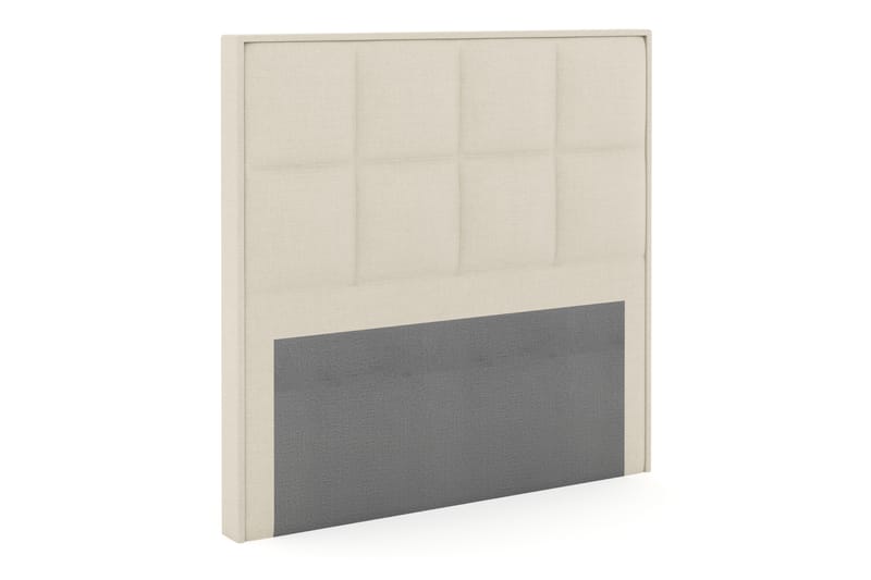 Select Rutig Sänggavel 140 cm - Beige - Möbler - Säng - Sängtillbehör & sänggavel - Sänggavlar & huvudgavlar