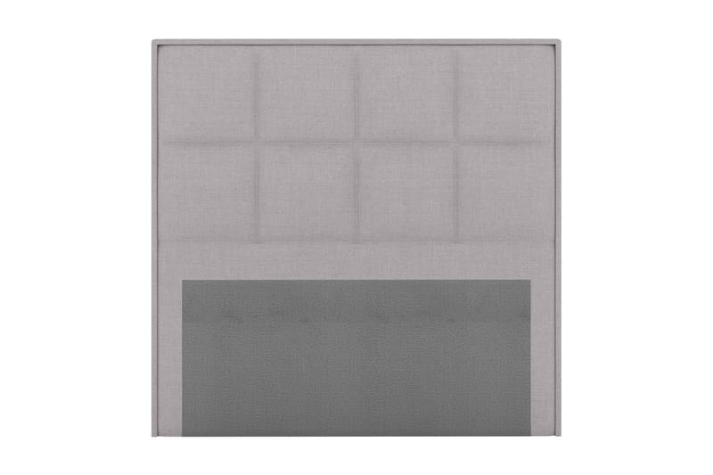 Select Rutig Sänggavel 140 cm - Ljusgrå - Möbler - Säng - Sängtillbehör & sänggavel - Sänggavlar & huvudgavlar