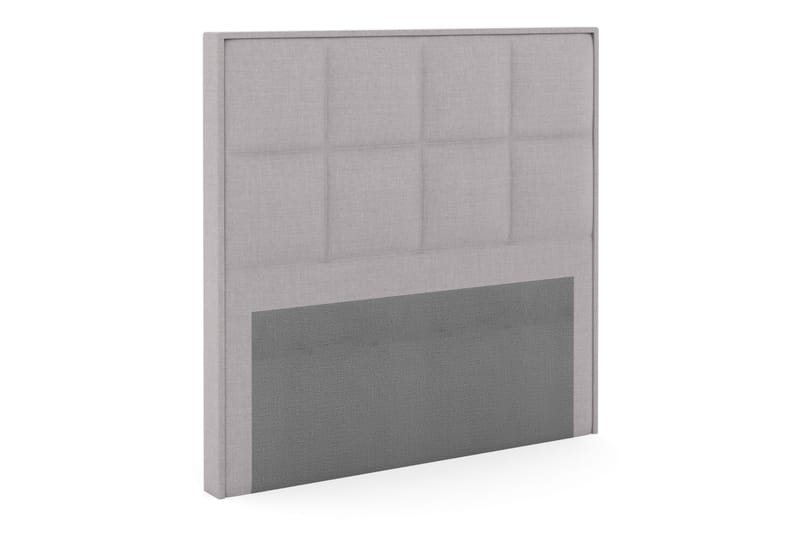 Select Rutig Sänggavel 160 cm - Ljusgrå - Möbler - Säng - Sängtillbehör & sänggavel - Sänggavlar & huvudgavlar