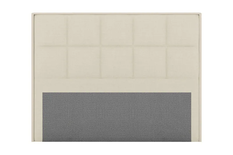 Select Rutig Sänggavel 180 cm - Beige - Möbler - Säng - Sängtillbehör & sänggavel - Sänggavlar & huvudgavlar