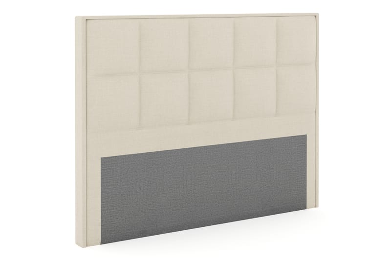 Select Rutig Sänggavel 180 cm - Beige - Möbler - Säng - Sängtillbehör & sänggavel - Sänggavlar & huvudgavlar