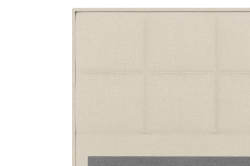 Select Rutig Sänggavel 180 cm - Beige - Sänggavlar & huvudgavlar