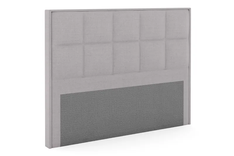 Select Rutig Sänggavel 180 cm - Ljusgrå - Möbler - Säng - Sängtillbehör & sänggavel - Sänggavlar & huvudgavlar