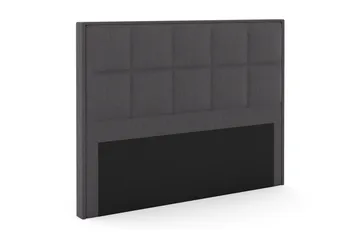 Select Rutig Sänggavel 210 cm - Mörkgrå - Möbler - Säng - Sängtillbehör & sänggavel - Sänggavlar & huvudgavlar