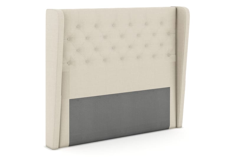 Select Sänggavel 120 cm med Sidor - Beige - Möbler - Säng - Sängtillbehör & sänggavel - Sänggavlar & huvudgavlar