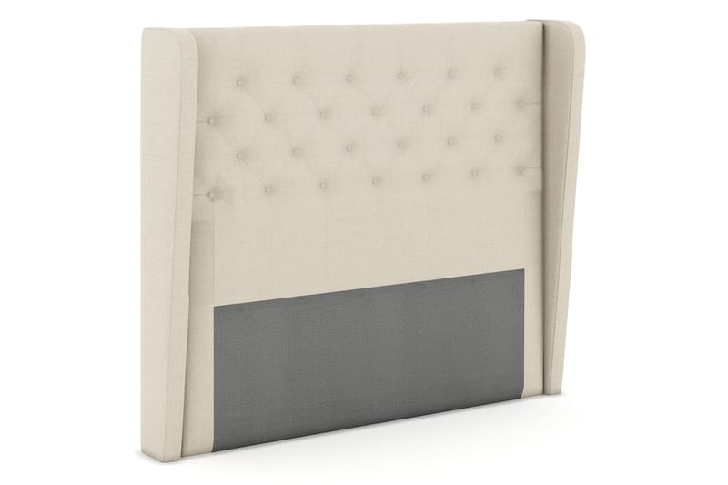 Select Sänggavel 120 cm med Sidor - Beige - Möbler - Säng - Sängtillbehör & sänggavel - Sänggavlar & huvudgavlar