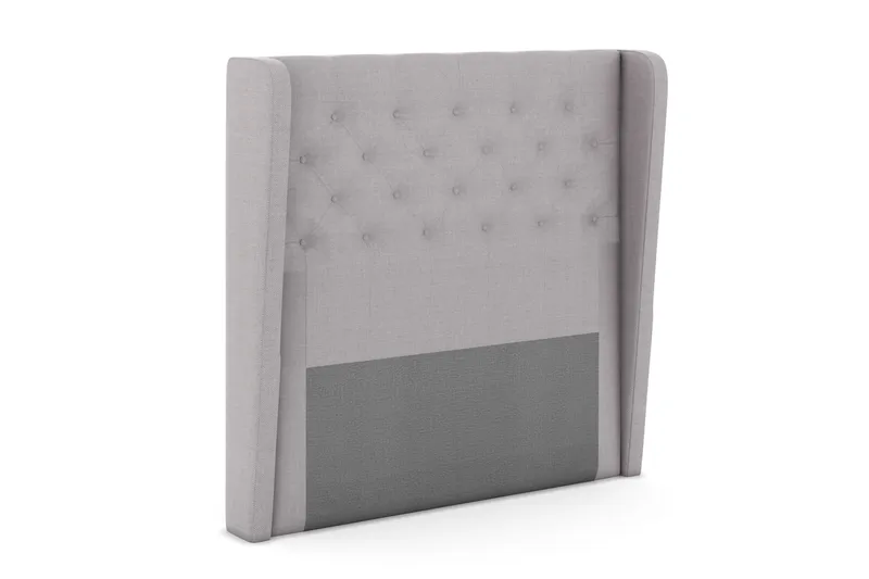 Select Sänggavel 120 cm med Sidor - Ljusgrå - Möbler - Säng - Sängtillbehör & sänggavel - Sänggavlar & huvudgavlar