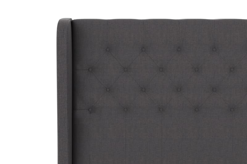 Select Sänggavel 120 cm med Sidor - Mörkgrå - Möbler - Säng - Sängtillbehör & sänggavel - Sänggavlar & huvudgavlar