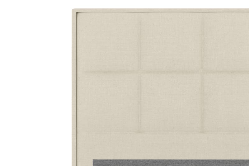Select Sänggavel 120 cm Rutig - Beige - Möbler - Säng - Sängtillbehör & sänggavel - Sänggavlar & huvudgavlar